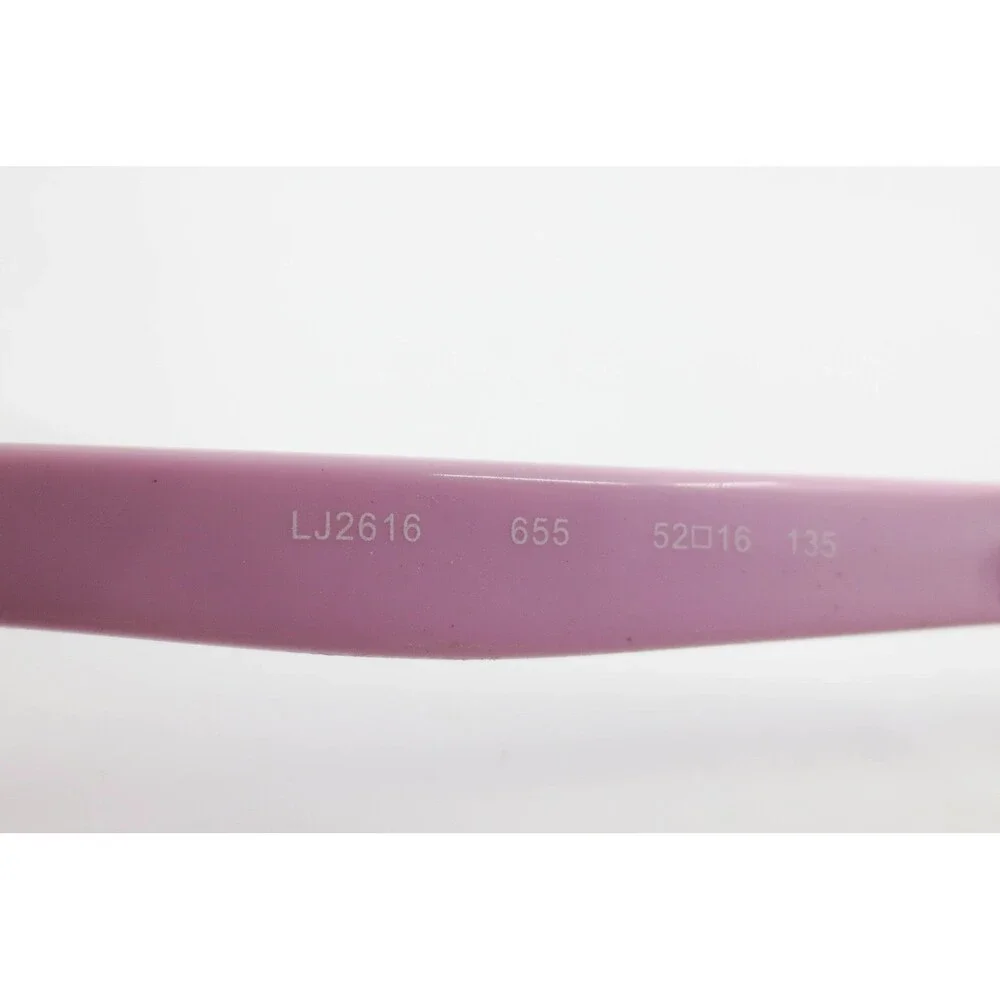 Liu Jo LJ2616 655 Eyeglasses Frames Dark Tortoise Purple Cat Eye 52-16-135